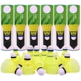 thumbnail image 1 of Toyshine Nylon Badminton Shuttlecocks , Stable And Sturdy Shuttles | Green , Pack Of 36, 1 of 5