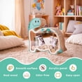 thumbnail image 3 of Wooden Dinosaur Piggy Bank for Kids, Triceratops Money Coin Bank for Kids, Unbreakable Dino Piggy Bank, DIY Personalizable Safe Money Box with Stickers, Toddler Christmas Birthday Gift, 3 of 7