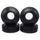 thumbnail image 1 of 4 piezas 1:10 RC Crawler Beadlock Ruedas Neumáticos de goma de 1,9 pulgadas Rueda de 98 mm para coche RC, camión, Axial SCX10, 1 of 5