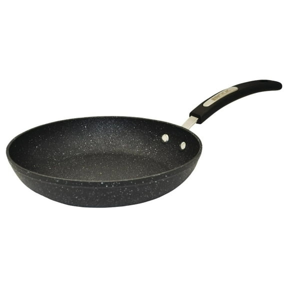 THE ROCK by Drevy 9.5" Fry Pan with Bakelite Handle, Black