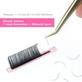 thumbnail image 3 of AIR-ALLOVE Eyelash Extension Classic Lash Extensions 0.1 DD Curl 12mm Individual Lash Extensions Single Lash Extensions, 3 of 4