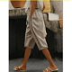 thumbnail image 1 of WILLBEST Pantalones Casuales para Mujer, Cómodos para el Día a Día, de Corte Holgado, para Playa, con Diseño Calado y Bolsillos Prácticos para Senderismo y Actividades de Ocio. XXXL, 1 of 4