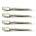 thumbnail image 2 of 6 Pcs 3.3 Inch Single Prong Curl Clips,Metal Alligator Hair Pins Clips for Styling and Haircut, 2 of 5