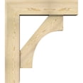 thumbnail image 3 of Ekena Millwork 8"W x 30"D x 34"H Westlake Block Rough Sawn Bracket w/ Offset Brace, Douglas Fir, 3 of 25