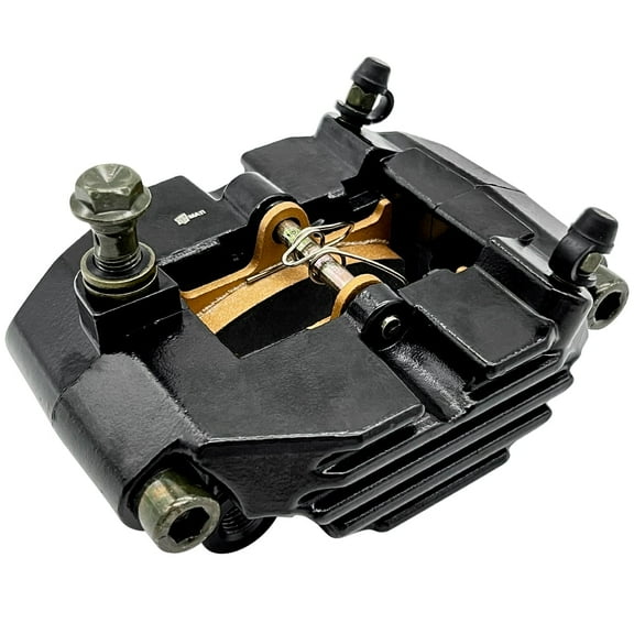 M MATI Rear Brake Caliper with Brake Pads for Yamaha Grizzly 660 YFM660F 4x4 2002-2008