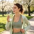 thumbnail image 5 of Reusable Iced Coffee Cups with Lids and Straws, Bubble Tea Tumbler with Silicone Sleeve, Leakproof Portable Straw Cup for Cold Drinks, Smoothies, Daily Travel Outdoor Use (Green), 5 of 5