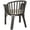 Black/Brown/Black, variant on Safavieh Gino Arm Chair