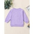 thumbnail image 4 of Musuos Toddler Boy Girl Halloween Sweatshirt 0-3 Years Lette Print Long Sleeve Round Neck Pullover Loose Tops, 4 of 10