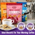 thumbnail image 3 of Cooper Street Twice Baked Italian Biscotti Cookies Variety Pack - Peanut & Dairy Free Cookies for Coffee, Kosher - 1.25Lb Each (4 Pack), 3 of 7