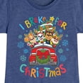 thumbnail image 3 of Paw Patrol - I Brake For Christmas Fitted Short Sleeve Graphic T-Shirt, 3 of 6