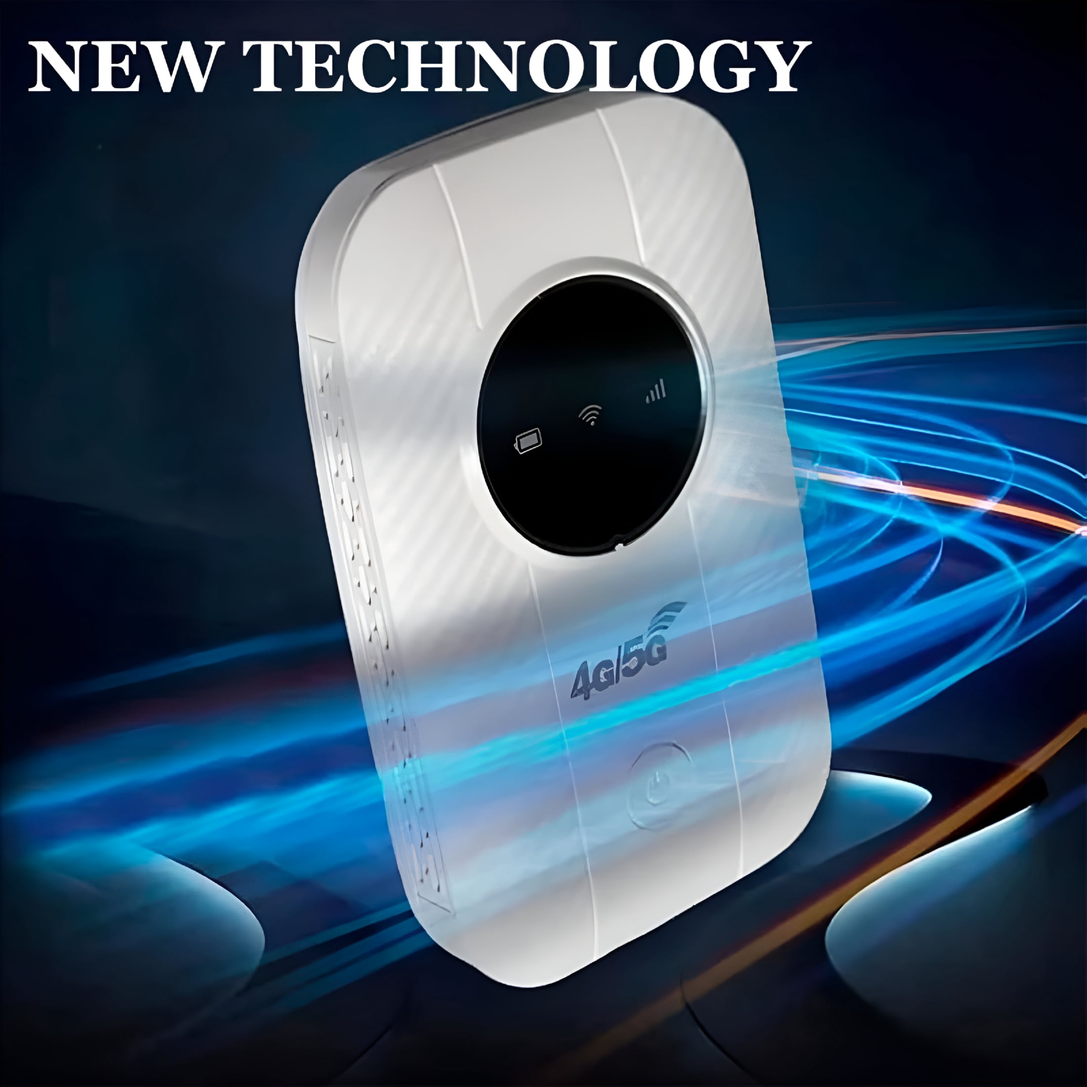 GJX Portable Satellite Internet WiFi Router High Speed Smart Router (1pc)
