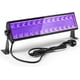 thumbnail image 1 of Tubo de luz ultravioleta de 100 W, barra de 104 LED, lámpara de luz negra con cable de alimentación de 1,5 m, enchufe e interruptor, aluminio., 1 of 5