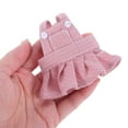 thumbnail image 5 of LITINKIMI 1Pcs Stuffed Bear Costume Pink Cloth Overall Dress for Dolls Enhance Creativity, 5 of 8