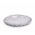 thumbnail image 4 of Arthur Court Aluminum Grape Design Round Tray, 15-Inch Diameter, Vineyard-Inspired with Openwork Border, Food-Safe Platter Serving Elegance, 4 of 4
