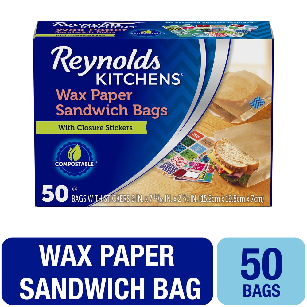 reynolds kitchens wax paper sandwich bags        
        <figure class=