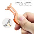 thumbnail image 4 of Eyelash Extension Tweezers Double-end Stainless Steel Eye Lash Applicator With Comb, 4 of 5