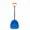 Blue, variant on WUSUOWEI 23inch Snow Shovel with Stainless Steel Handle, Comfortable D Grip Durable Shovel Metal Plastic Shovel Beach Digging Sand Playing Shovel for Garden Car Camping