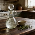 thumbnail image 7 of Olive Oil Dispenser Bottle with Stopper, Elegant Style Round Glass Cruet Bottles for Kitchen,Oil Dispenser Spout Container for Syrup Olive Vinegar, 7 of 7