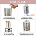 thumbnail image 3 of HLONK Electric Makeup Brush Cleaner - Make up Brush Clean Machine- Portable Automatic Cosmetics Brushes Cleaning Tools for All Size Beauty Makeup Brushes Set, 3 of 8