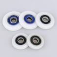 thumbnail image 4 of 1Pcs/4Pcs Durable with Screw Nylon Fastener Hardware Shower Door Roller Sliding Door Pulley 19/23/25/27/29mm Runner Wheels 4PCS 23MM, 4 of 8