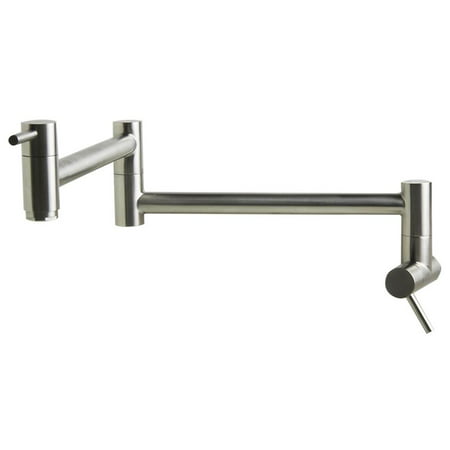 ALFI brand AB5019-BSS Retractable Pot Filler Faucet, Brushed Stainless