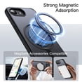 thumbnail image 4 of JETech 360 Degree Rotatable Ring Case for iPhone 17e (2026) / iPhone 16e, Magnetic Cover (Black), 4 of 6