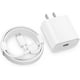 thumbnail image 5 of Cargador Rápido Apple MFi Innotech Bloque Cargador iPhone Adaptador USB C Enchufe Pared con Cable USB C a Lightning Estuche 6 Pies, 5 of 5