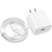 I Phone  13 /12 Charger  USB C Wall Charger Fast Charging 20W PD Adapter with 3FT Charging Cable Compatible iPhone 13/13 Pro Max/12/12 Pro