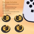 thumbnail image 4 of Silicone Thumb Grip, Easy Installation 4pcs Slip Resistance Silicone Joystick Cover Comfortable Touch Ergonomic Design  For Game Controller Accessories, 4 of 8