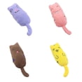 thumbnail image 3 of Methold Juguetes de peluche para masticar mascotas, juguete Animal de peluche de dibujos animados, Animal de terciopelo para morder la Juguetes para gatos Verde, 3 of 6