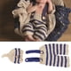 thumbnail image 5 of Propiedades de Fotografía para Bebés Ropa Elegante Accesorio de Fotos de Moda de Moda para 0 1 Año de Lana de Lana de Ripe Azul de 1 Año 2 piezas, 5 of 7