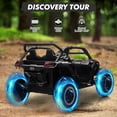 thumbnail image 4 of Yesfashion 24V 2 Seater Kids Ride on Utv,4WD Off-Road Utv Toy with Remote Control, Led Lights, 4 Shock Absorbersm,one Click Start, Music Player, Electric Truck, 4 of 6