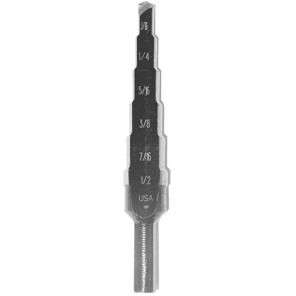 1/4" 6 Hole High Speed Steel Uni-Bit Drill Bit