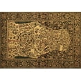 thumbnail image 1 of Ahgly Company Indoor Rectangle Persian Brown Traditional Area Rugs, 8' x 10', 1 of 4