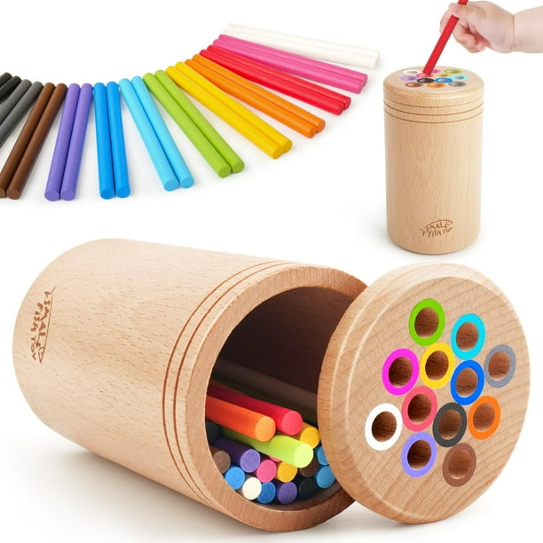 Montessori Toys SMALL FISH para niños de 1 a 3 años con objeto permanente