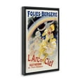 thumbnail image 3 of Stupell Industries Vintage Ballet Entertainment Ad Advertisements Painting Black Floater Framed Canvas Art Print Wall Art, 17 x 25, 3 of 9