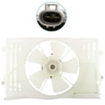 thumbnail image 6 of BOXI 620-630 Radiator Cooling Fan Assembly Fits for Pontiac Vibe 2003-2008 / for Toyota Corolla 2003-2008 / for Toyota Matrix 2003-2008 (ONLY fits 1.8L Engine) | Replaces 16361-0D090, 6 of 6
