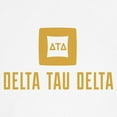 thumbnail image 3 of CafePress - Delta Tau Delta Gold Stacked Signature Sweatshirt - Crew Neck Sweatshirt, 3 of 4
