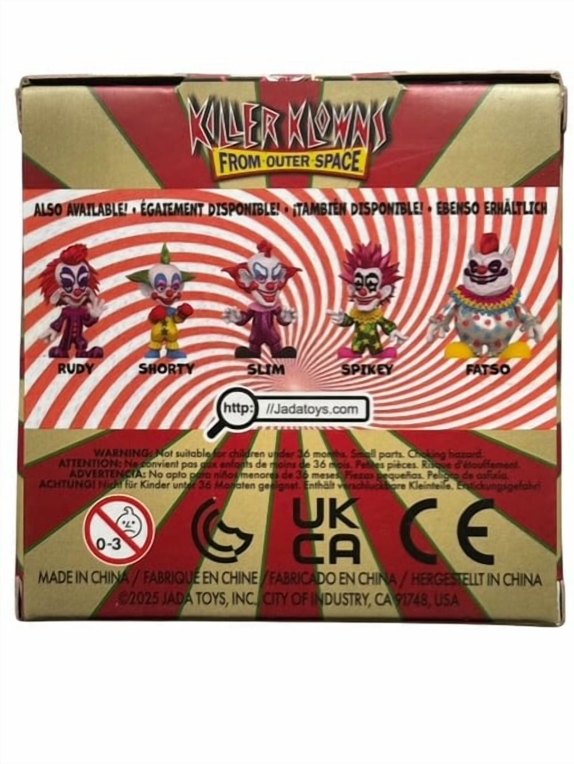 Jada Slim Killer Klowns From Outer Space Die-Cast Collectible Figure 2.5 in