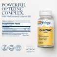 thumbnail image 2 of Solaray OptiZinc 30 mg, Supports Immune & Endocrine Systems & Cellular Health, With Methionine & B6, 60 Serv, 60 VegCaps, 2 of 6
