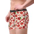thumbnail image 2 of Uemuo Tomatoes Pattern Men's Boxer Briefs,Trunk Anti-Chafing,Comfortable, Durable, and Stylish Underwear-Large, 2 of 9