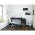 thumbnail image 4 of Nexera Sereni-T Reversible Desk Panel, Black And Ebony, 4 of 5