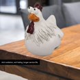 thumbnail image 4 of Funny Chicken Figurine Ornament Resin Chicken Figurines Chicken Figurines Animal Statues Collectible Figurines Funny Chicken Figurine Ornament Synthetic Resin Colorfast Exquisite, 4 of 8