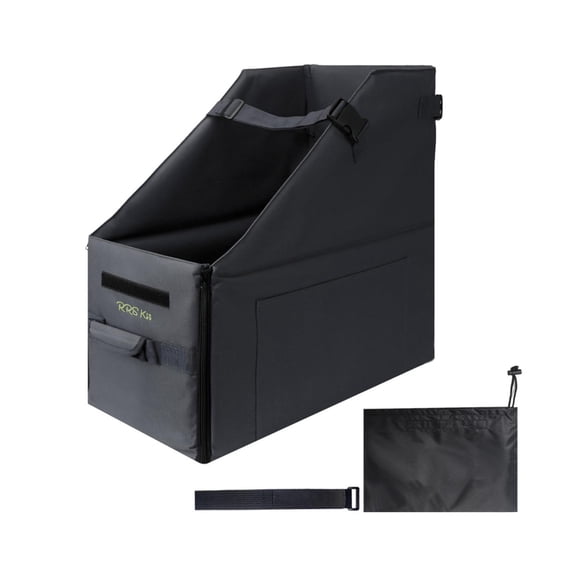 Folding Bike Case Storage Box with Wear Resistant Oxford for 14-16 Inch Bikes and Car Trunk Travel