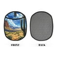 thumbnail image 2 of Naloa Western Desert Cactus Silicone Pot Holders, Oven Mitts Heat Resistant Hot Pads, Non Slip Pot Holder for Kitchen Baking and Cooking 9.4 x 7.5 Inches, 2 of 7