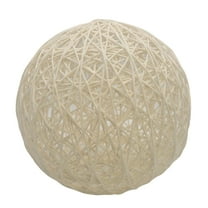 Paper Rope Ball Lampshade Chandelier Lamp Shade Lighting Fixture Lamp Holder Pendant Light Shade for Dining Room Hotel Bar