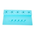 thumbnail image 2 of Práctico soporte para pulir uñas, herramienta de maquillaje, fácil de usar, bandeja de silicona para dedos, soporte duradero para uñas para el hogar, Azul Yinane Titular de esmalte de uñas, 2 of 8