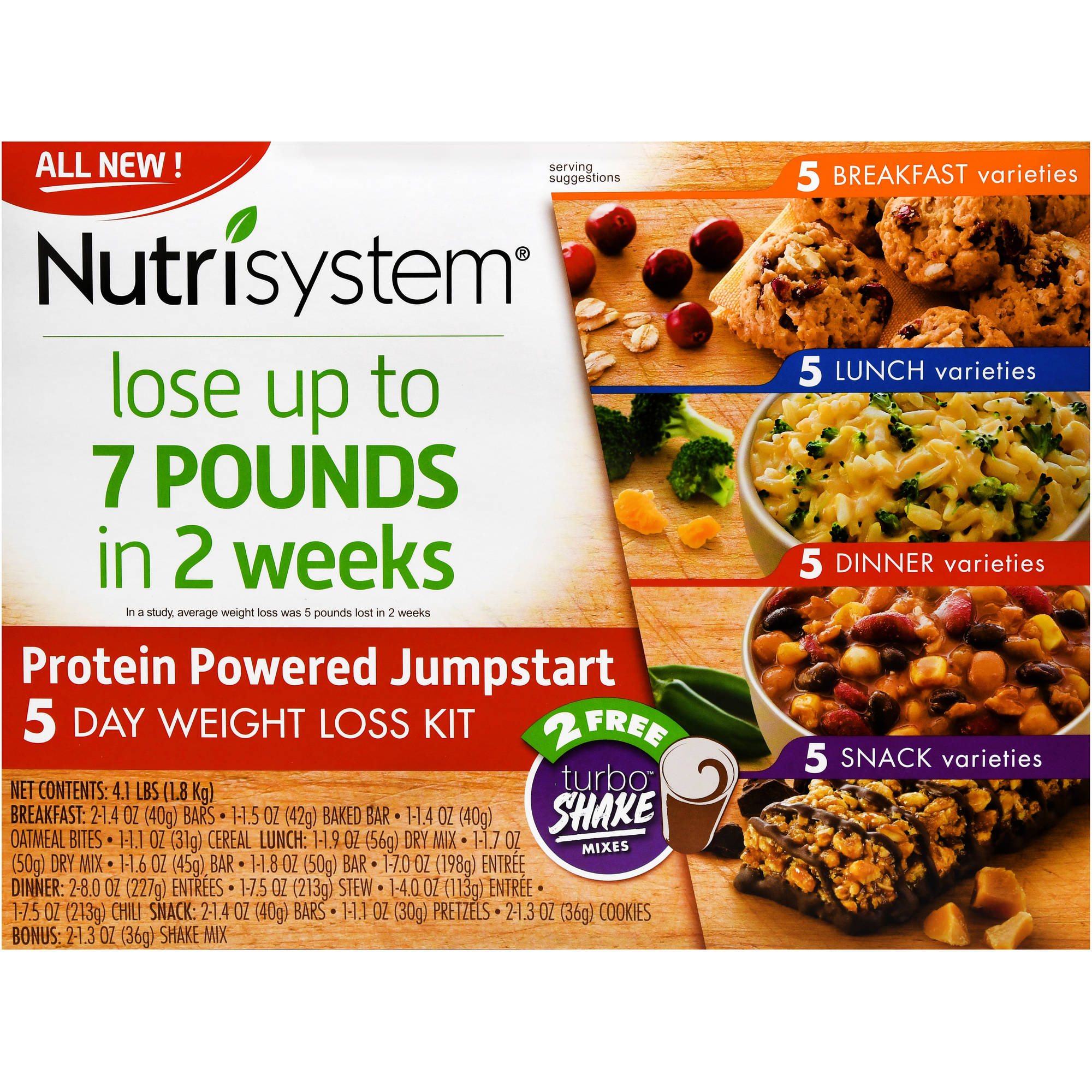 Nutrisystem® 5 Day Protein Powered Jumpstart Weight Loss Kit ORIGINAL