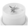 thumbnail image 4 of Licuadora Portátil con Vaso, 6 Cuchillas Licuadora Eléctrica con Vaso Portátil Recargable por USB Capacidad de 800 ml Tamaño Personal Licuadora con Vaso, Licuadora Personal (White), 4 of 7