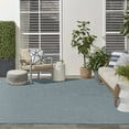 thumbnail image 5 of Nourison Practical Solutions Outdoor Aqua 10' x 14' Area Rug (10x14), 5 of 10